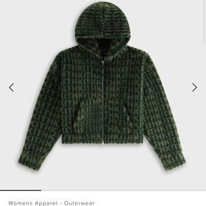 Kith Forest Plaid Teddy Jacket SIZE XL